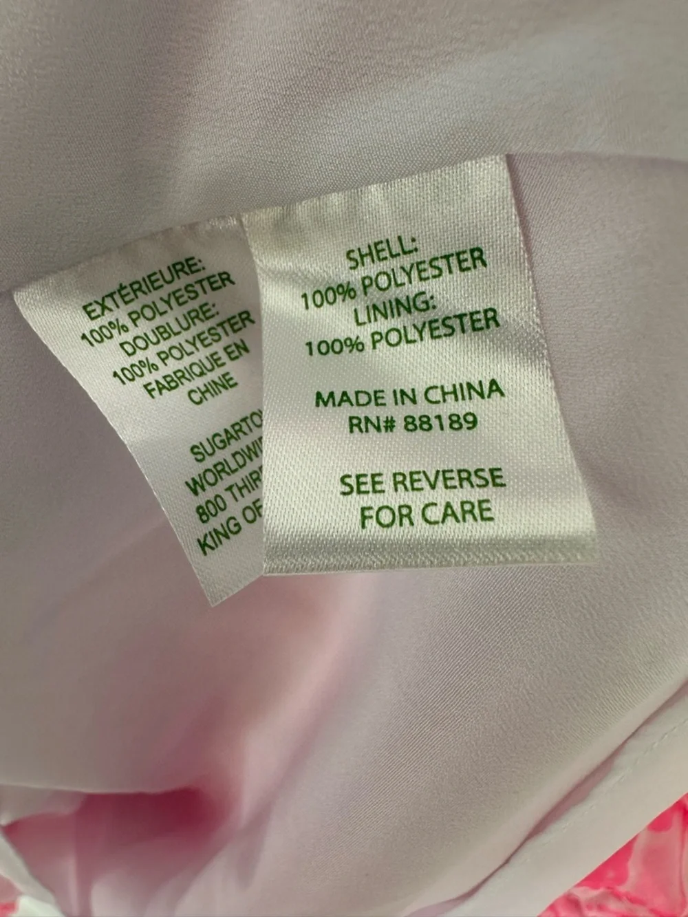 Lilly Pulitzer Linda Dress Pink Tropics Tint Bunny Hop Roses Tunic Small NWOT - Picture 10 of 14